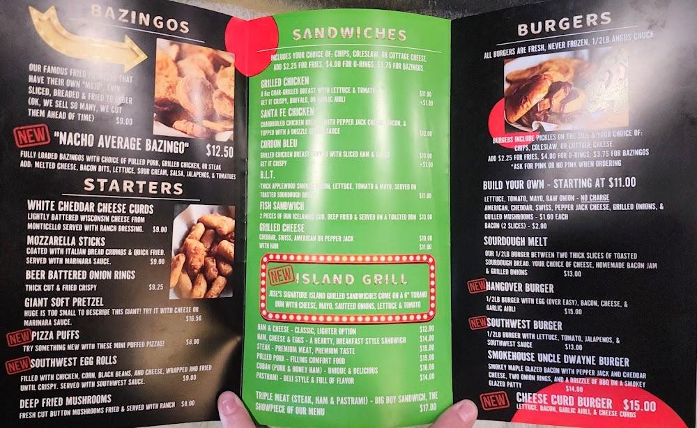 Bazinga! Menu image 1