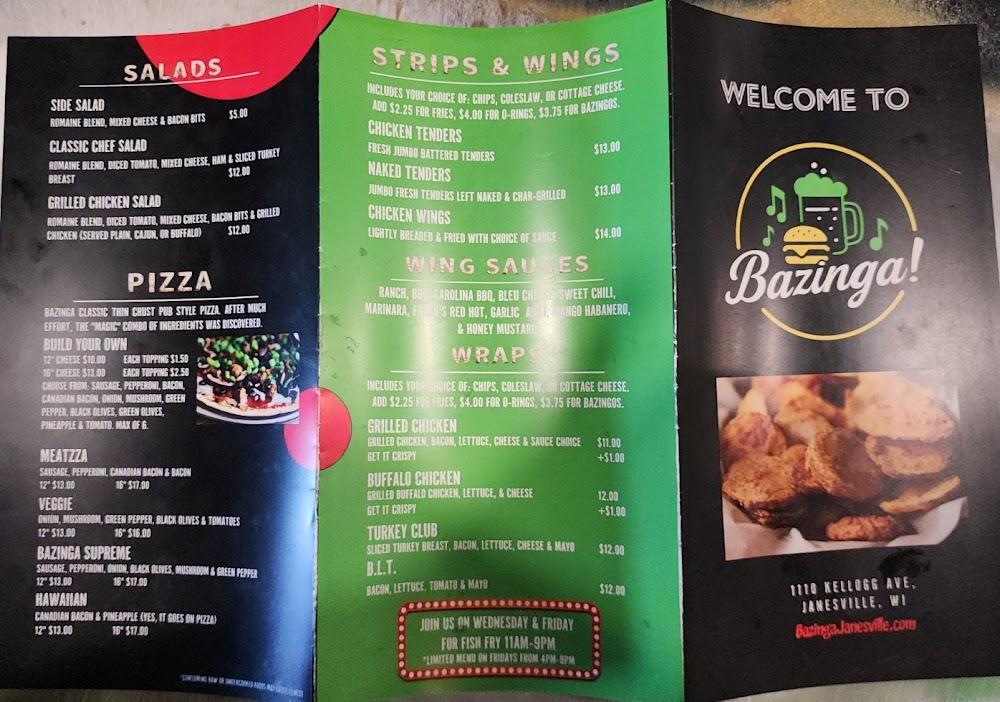 Bazinga! Menu image 2