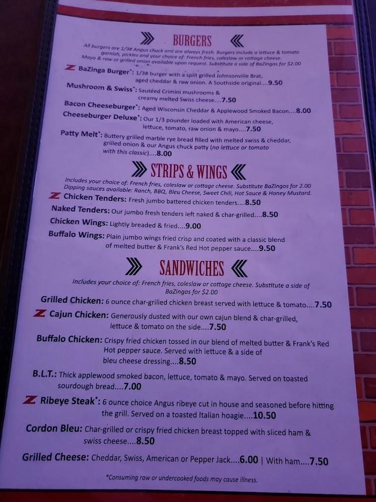 Bazinga! Menu image 4